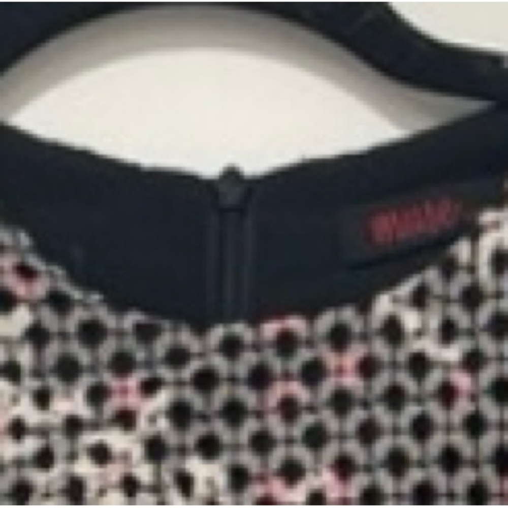 MUSE COUTURE Black and Pink Patterned Dress - Picture 5 of 7